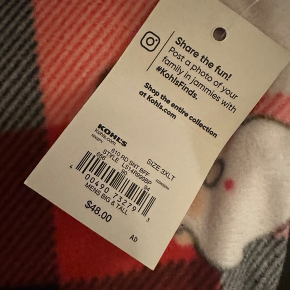 Men’s Santa 2 piece PJ set - Picture 4 of 4